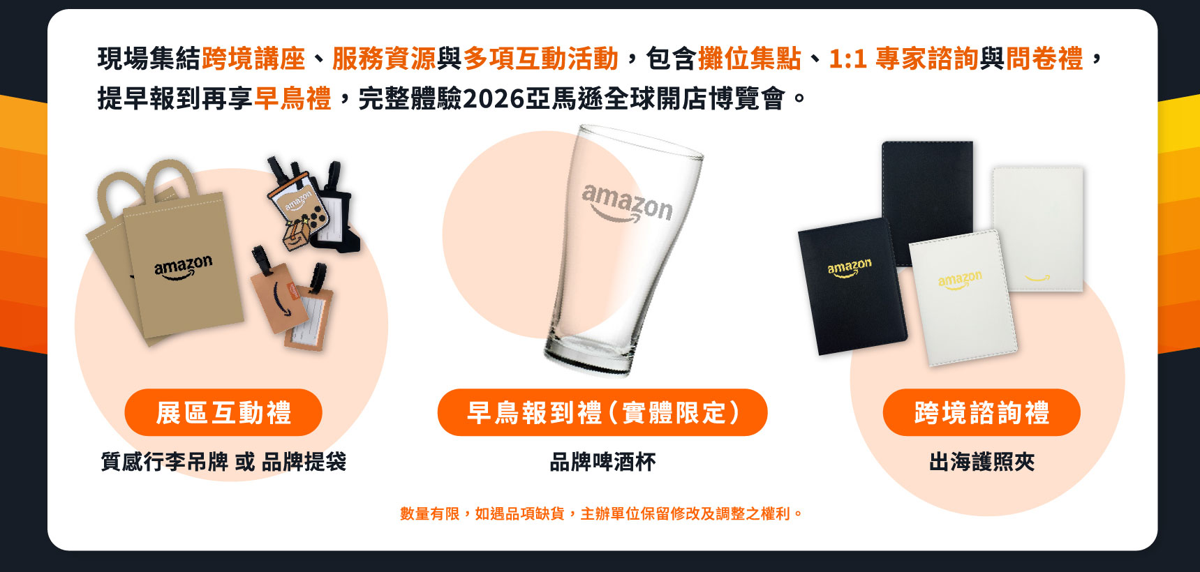 亞馬遜全球開店博覽會